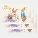 Search for snow bunny wrapping paper Blue