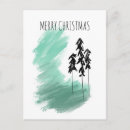 Search for modern art christmas cards Watercolor