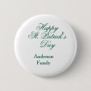 Search for st patricks day badges Green shamrock
