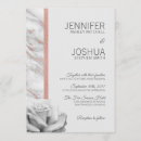 Search for rose gold and grey invitations Marble