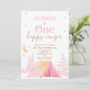 Search for camper birthday invitations Pink