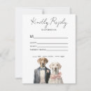 Search for dog rsvp cards Cute