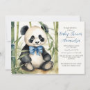 Search for panda baby boy shower invitations Bear