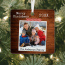 Search for stripes christmas tree decorations Family photo