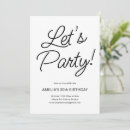 Search for for her 30th birthday invitations Chic