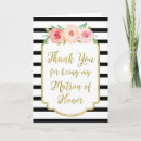 Search for matron of honour cards Gold