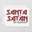 Search for satanic christmas cards Santa