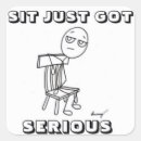 Search for serious stickers Humour