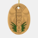 Search for polynesian or christmas tree decorations Tiki
