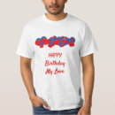 Search for on light blue tshirts Birthday