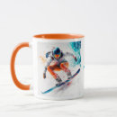 Search for snowboard mugs Illustration