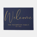 Search for navy and gold doormats Nautical