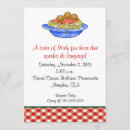 Search for spaghetti dinner invitations Italy