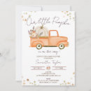 Search for pumpkin truck invitations Baby