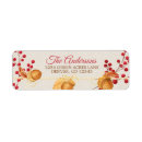 Search for garland return address labels Holly berries