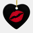 Search for lips christmas tree decorations Kiss