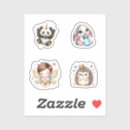Search for party hedgehog stickers Bunny