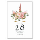Search for rose gold table cards Botanical