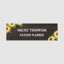 Search for sunflower name tags Floral