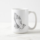 Search for praying hands mugs Christian