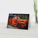Search for vintage husband birthday cards Truck