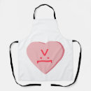 Search for heart candy aprons Pink