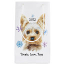 Search for yorkie gift bags Watercolor