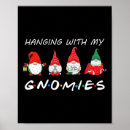 Search for christmas gnome posters Gnomies