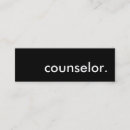 Search for counseling business cards Education