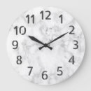 Search for faux marble clocks Grey