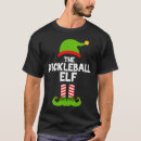 Search for pickleball christmas tshirts Elf