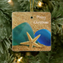 Search for sea glass christmas tree decorations Tropical