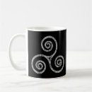 Search for celtic symbol mugs Triskelion