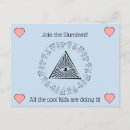 Search for conspiracy postcards Illuminati