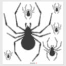 Search for black widow spider stickers Arachnid