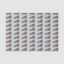 Search for red truck tissue paper Vintage