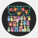 Search for schools out for summer stickers Graduation