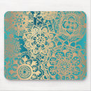 Search for green and gold pattern mousepads Chic