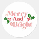 Search for joyful design stickers Merry and bright