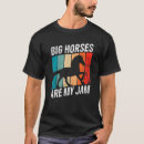 Search for draft horse tshirts Rider