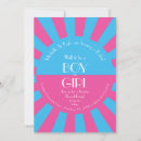 Search for surprise gender baby shower invitations Pink