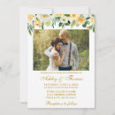 Search for white yellow wedding invitations Vintage
