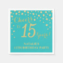 Search for quinceanera party tableware 15th birthday