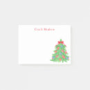 Search for christmas tree post it notes Watercolor