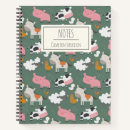 Search for cow pattern notebooks Farm