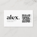 Search for qr code business cards Simple