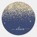Search for navy and gold stickers Glam