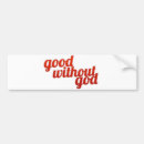 Search for funny christian bumper stickers Atheist