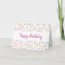 Search for confetti cards Cupcake