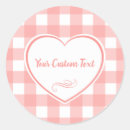 Search for gingham checked stickers Country